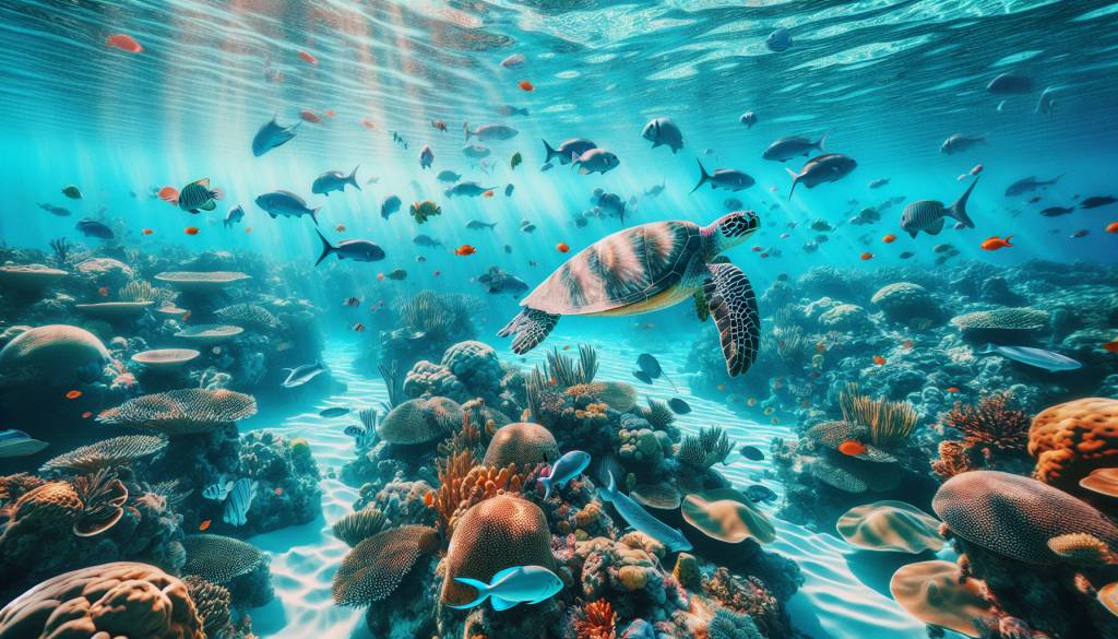 Les Îles Turks et Caicos : une plongée dans des eaux cristallines riches en faune