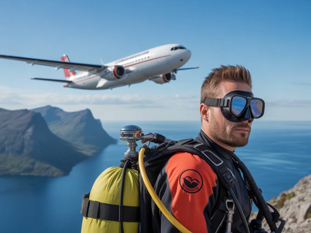 Voyager avec son matériel de plongée : guide pratique pour l’avion, la sécurité et le budget