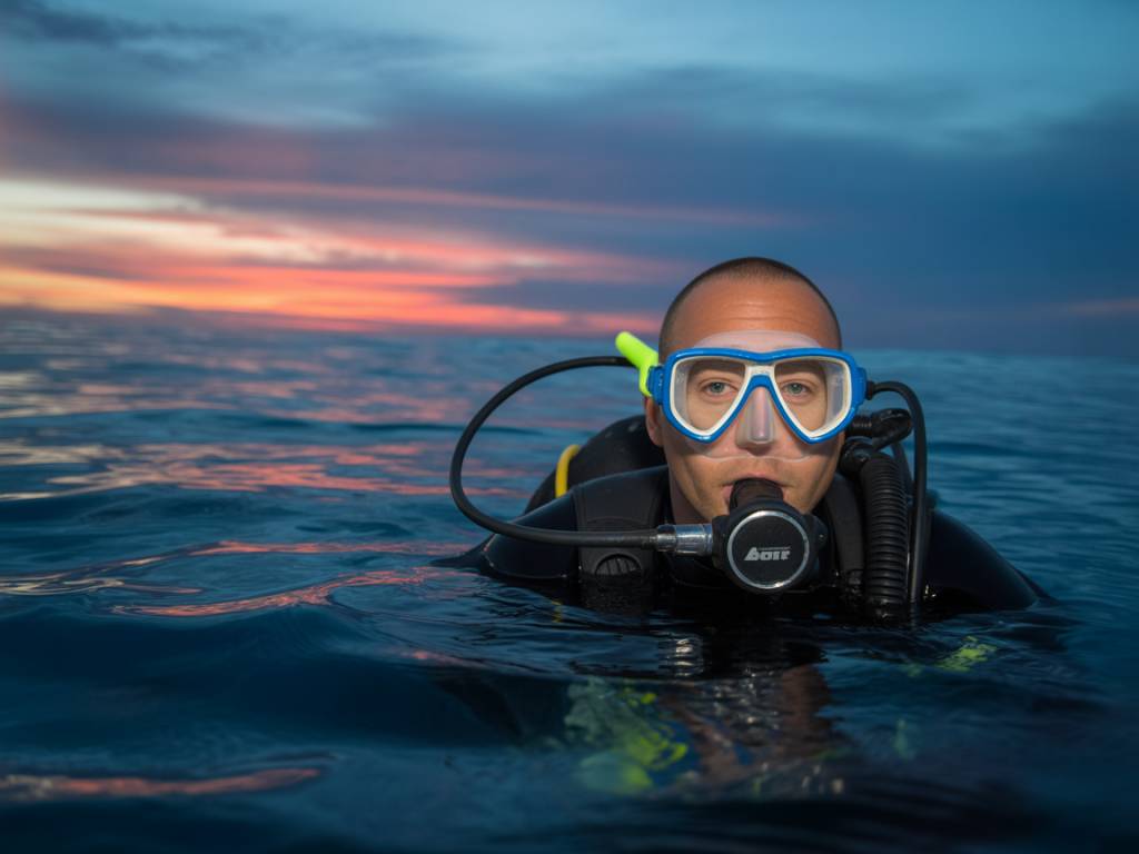 Plongée de nuit : explorer les fonds marins après le coucher du soleil